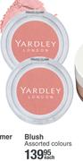 Yardley London Blush Assorted Colours-Each