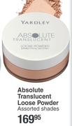 Yardley London Absolute Translucent Loose Powder Assorted Shades