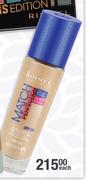 Rimmel London Match Perfection SPF20-Each