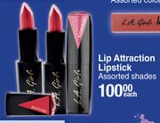 L.A.Girl Lip Attraction Lipstick Assorted Shades-Each