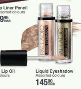 Palladio Liquid Eyeshadow Assorted Colours-Each