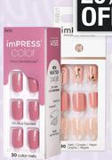 Impress Color Press On Manicure 30 Nails