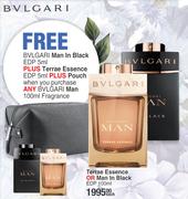 Bvlgari Terrae Essence Or Man In Black EDP-100ml Each