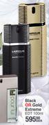 Ted Lapidus Black Or Gold Extreme EDT-100ml Each