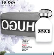 Hugo Boss Reversed Gift Set EDT 75ml Plus Toiletry Bag