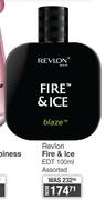 Revlon Fire & Ice EDT Assorted-100ml