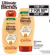 Garnier Shampoo Or Conditioner 360ml/400ml Assorted-For 2