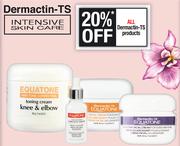 Dermactin-TS Equatone Knee & Elbow Toning Cream-85g