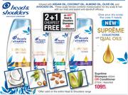 Head & Shoulders Supreme Shampoo 400ml Or Conditioner 275ml Assorted-Each