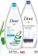 Dove Body Wash Assorted-500ml Each