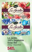 Dalan Le Jardin 100% Vegetable Soap Bar Assorted-200g Each