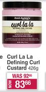 Aunt Jackie's Curl La La Defining Curl Custard-426g
