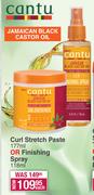 Cantu Curl Stretch Paste 177ml Or Finishing Spray 118ml-Each