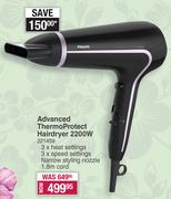 Philips 2200W Advanced Thermo Protect Hairdryer 