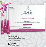 Bionike Defence X Age Anti Ageing Concentrate Vials 14 x 1.2ml Vials-Per Pack