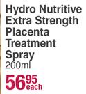 Kair Hydro Nutritive Extra Strength Placenta Treatment Spray-200ml Each