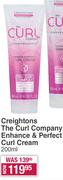 Creightons The Curl Company Enhance & Perfect Curl Cream-200ml