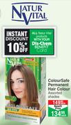 Natur Vital ColourSafe Permanent Hair Colour-Each