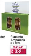 nu-Hair Placenta Ampoules-3 x 10ml