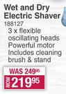 DQuip Wet And Dry Electric Shaver 188127