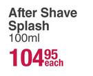 Nivea Men Protect & Care After Shave Splash-100ml Each