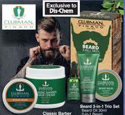 Clubman Pinaud Beard 3 In 1 Trio Set