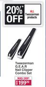 Tweezerman G.E.A.R Nail Clipper Combo Set