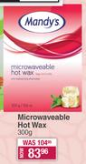 Mandy's Microwaveable Hot Wax-300g