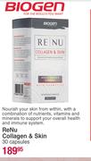 Biogen ReNu Collagen & Skin 30 Capsules