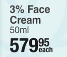 Dermastine 3% Face Cream-50ml Each
