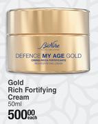 Bionike Defence My Age Gold Rich Fortifying Cream-50ml Each