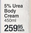 Eucerin 5% Urea Body Cream-450ml Each