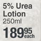 Eucerin 5% Urea Lotion-250ml Each