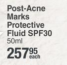 Eucerin Dermo Purifyer Oil Control Post Acne Marks Protective Fluid SPF30-50ml Each