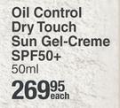Eucerin Sun Protection Oil Control Dry Touch Sun Gel Creme SPF50+-50ml Each