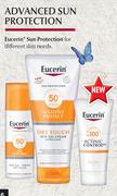 Eucerin Sun Protection Sensitive Protection Ultra Light Sun Gel Cream SPF50+-200ml Each