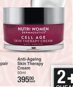 Nutri Women Cell Age Anti Ageing Skin Therapy Cream-50ml Each