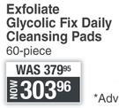 Nip + Fab Exfoliate Glycolic Fix Daily Cleansing Pads 60 Piece