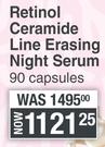 Elizabeth Arden Retinol Ceramide Line Erasing Night Serum 90 Capsules