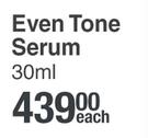 Solal Even Tone Serum-30ml Each