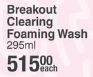 Dermalogica Clear Start Breakout Clearing Foaming Wash-295ml Each