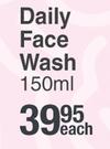 Oxy Daily Face Wash-150ml Each