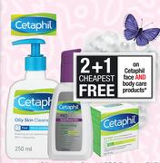 Cetaphil Oily Skin Cleanser-250ml Each