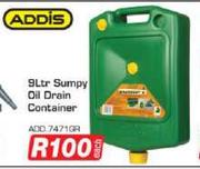 Addis 5Ltr Sumpy Oil Drain Container ADD7471GR