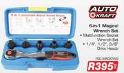 Auto Kraft 6-In-1 Magical Wrench Set