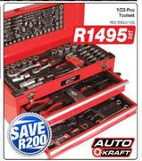 Auto Kraft 103 pce Toolset