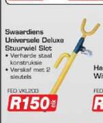 Swaardiens Universale Deluxe Stuurwiel Slot