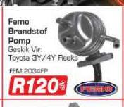 Femo Brandstof Pomp(Gestik Vir: Toyota 3Y/4Y Reeks) FEM2034FP