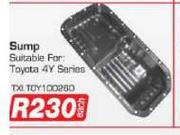 Sump(Suitable For: Toyota 4Y Series) TXTOY100260