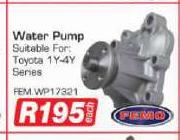 Water Pump(Suitable For: Toyota 1Y-4Y Series) FEMWP17321